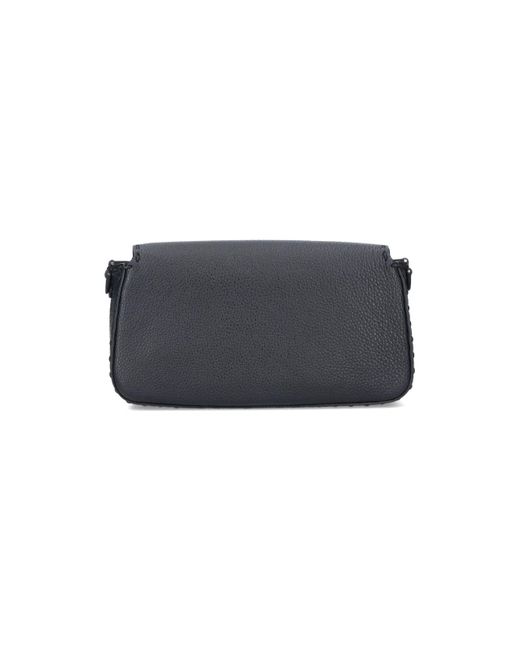 Fendi Black Baguette Crossbody Bag for men