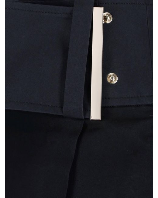 Sportmax Blue Wide Pants "Ferito"
