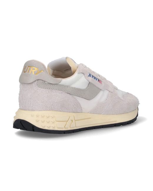 Autry White Reelwind Low" Sneakers for men