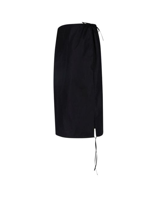 Prada Black Midi Skirt