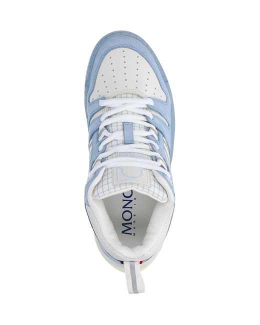 Moncler Blue 'pivot' High-top Sneakers