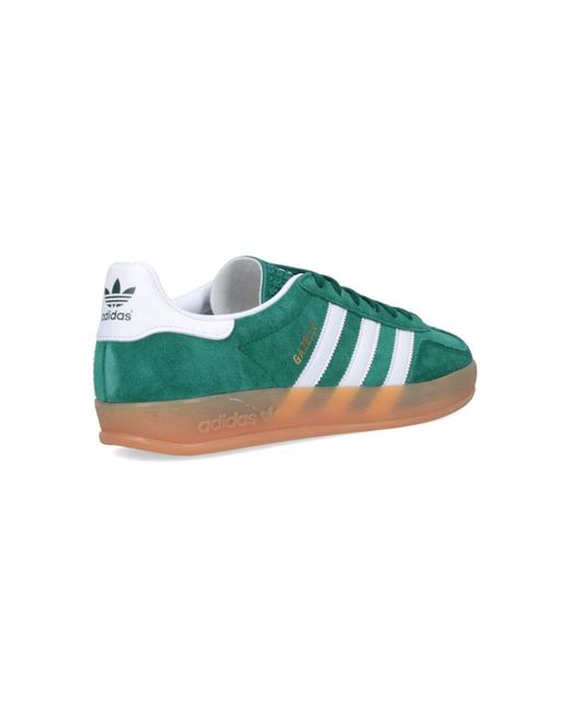 Adidas Green Sneakers Calf Leather for men