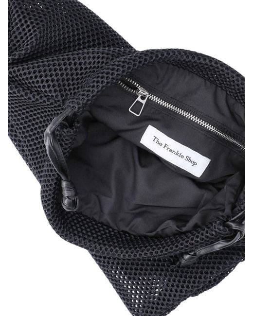 Frankie Shop Blue Pouch "Morgan"