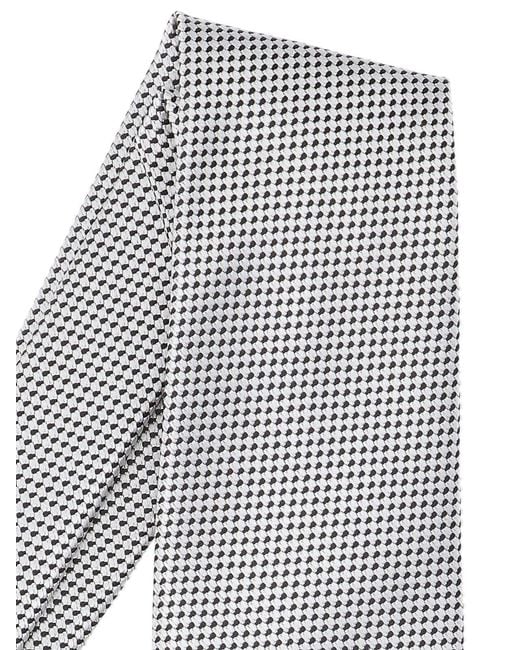 Tom Ford White Lightweight 100% Mulberry Silk Tie for men