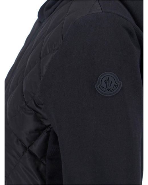 Moncler Black Padded Sweater