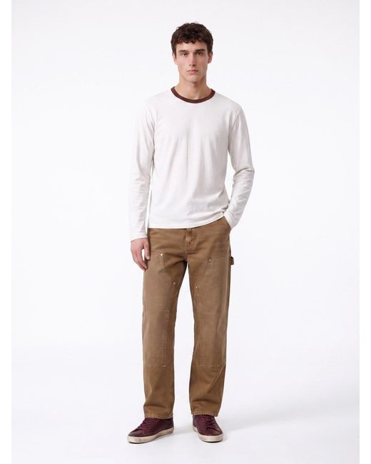Carhartt Natural Sweatpants "Og Double Knee" for men