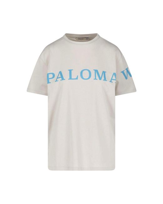 Paloma Wool White T-Shirt "Palo" for men