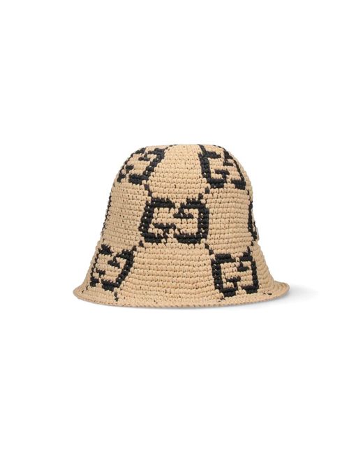 Cappello Cloche "Gg" di Gucci in Natural