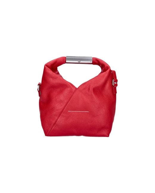MM6 by Maison Margiela Red Small Shoulder Bag "Japanese"