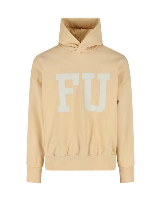 Fear Of God Natural Educate The Young Hoodie, Cotton for men
