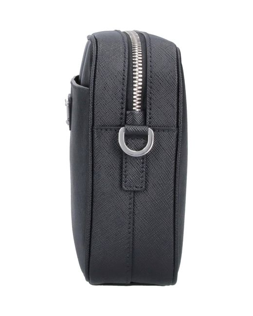 Prada Black Shoulder Bag Logo for men