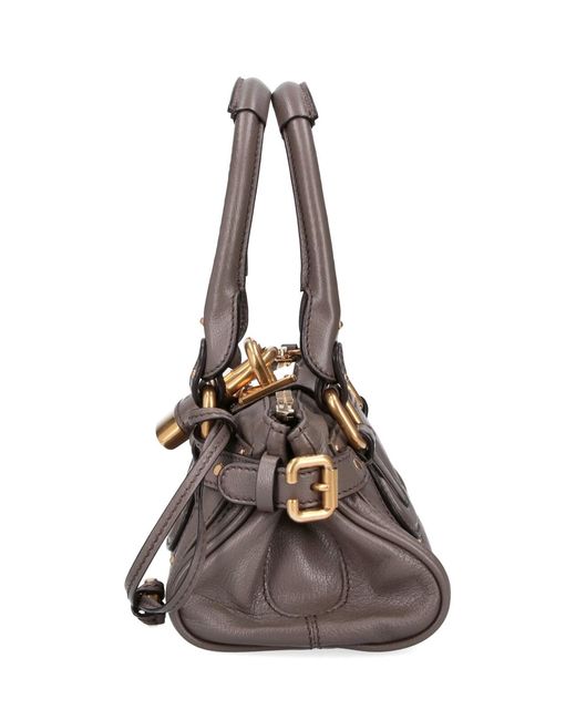 Chloé White Small Shoulder Bag "Paddington"
