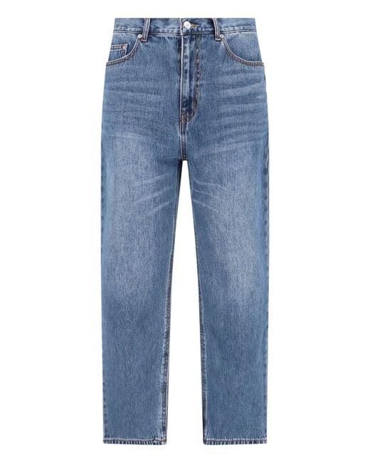 DUNST Blue Straight Jeans for men
