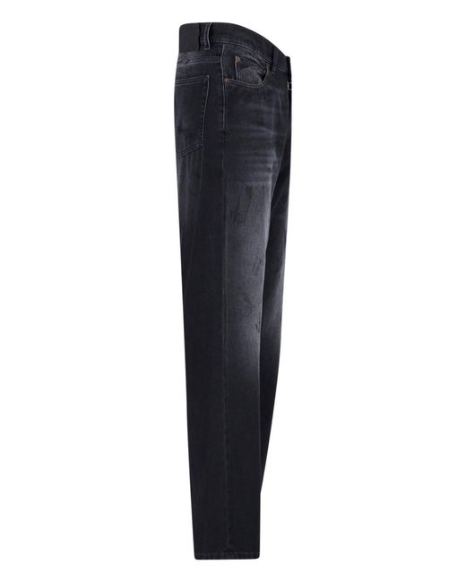 MM6 by Maison Margiela Blue Straight Jeans for men