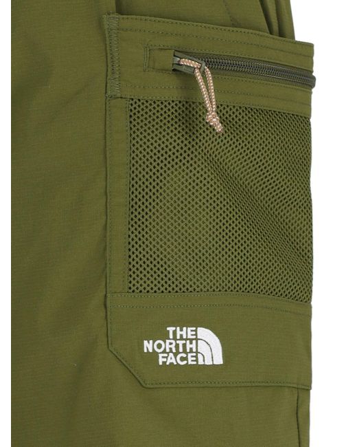 The North Face Green 'class V Pathfinder' Shorts for men