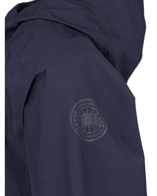 Canada Goose Blue Horizon Waterproof Recycled Rain Jacket for men