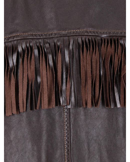 Polo Ralph Lauren Black Fringe Jacket
