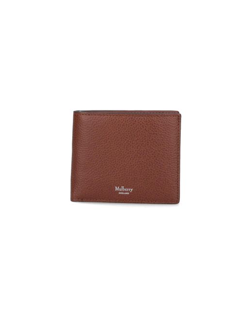 Mulberry Brown Bi-Fold Wallet "Heritage"