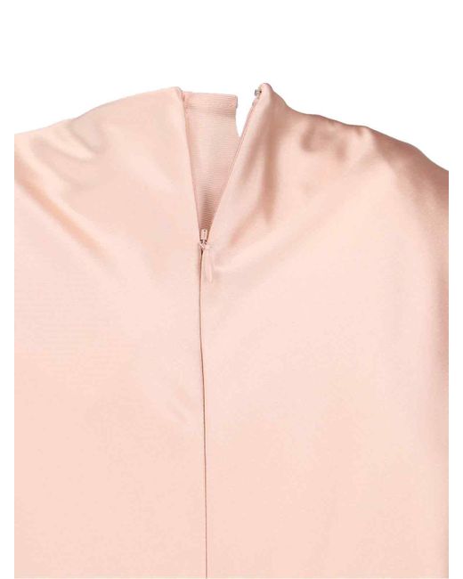 AMI Pink Midi Dress