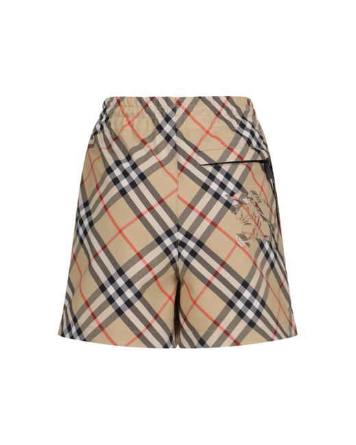 Pantaloncini "Ekd" di Burberry in White