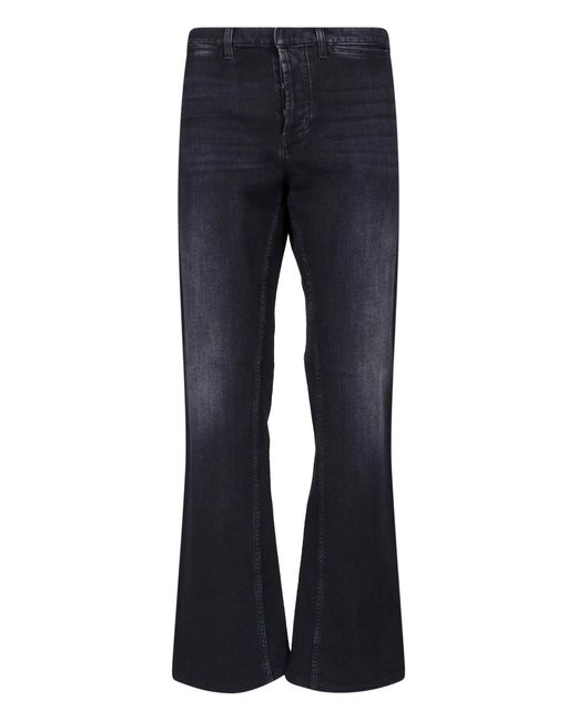 Gucci Blue Flared Jeans "Web" for men