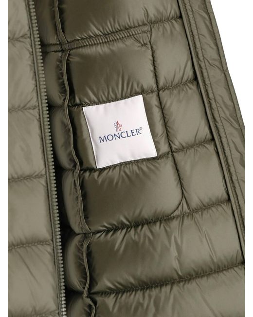 Moncler Green Padded Jacket "Genet"