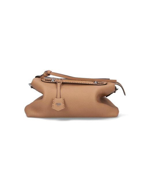 Fendi Natural "By The Way Selleria" Large Bag