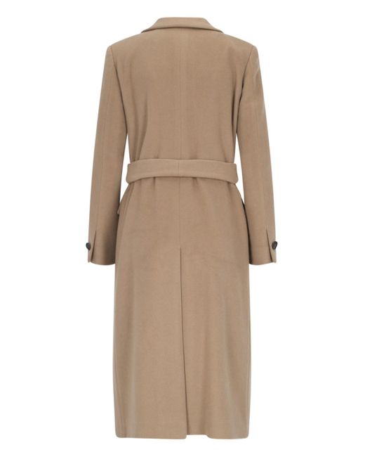Tagliatore Natural Jole Double-Breasted Coat