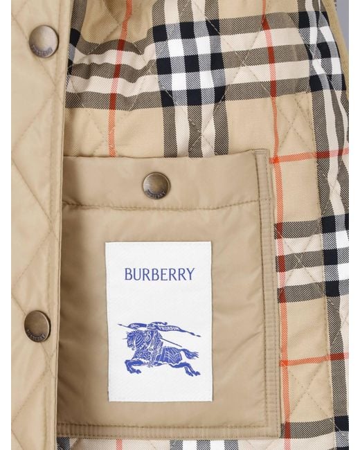 Burberry Natural 100% Polyamide Jacket