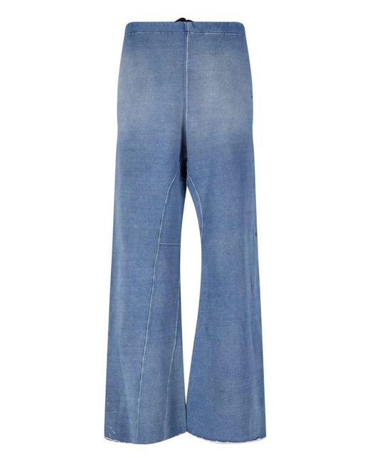 GALLERY DEPT. Blue Sweatpants Logo for men