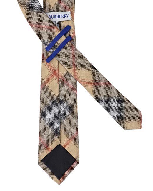 Burberry White Ties Mulberry Silk for men