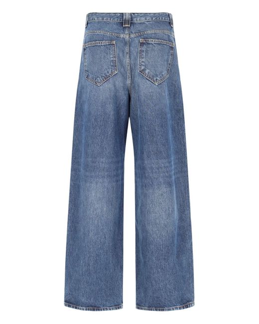 Khaite 'the Bacall' Jeans in Blue | Lyst