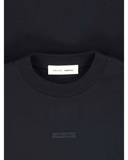 Fear Of God Blue Logo Sweater for men