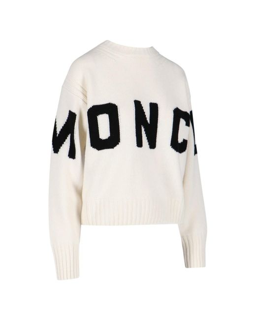Moncler Black Logo Crew Neck Sweater