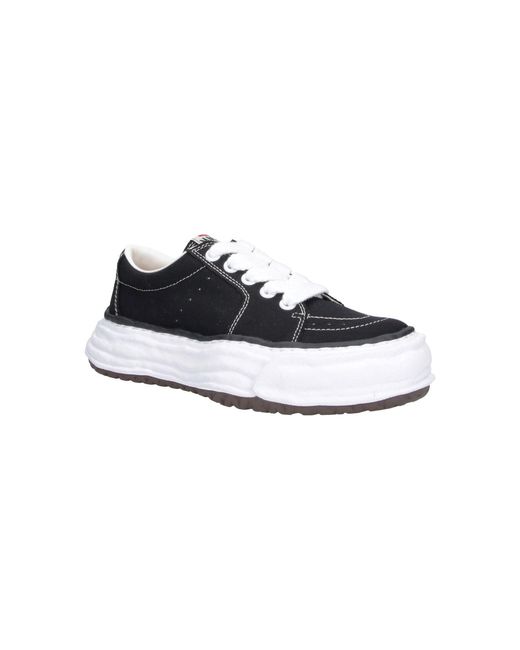 Maison Mihara Yasuhiro Black Sneakers “Eric”