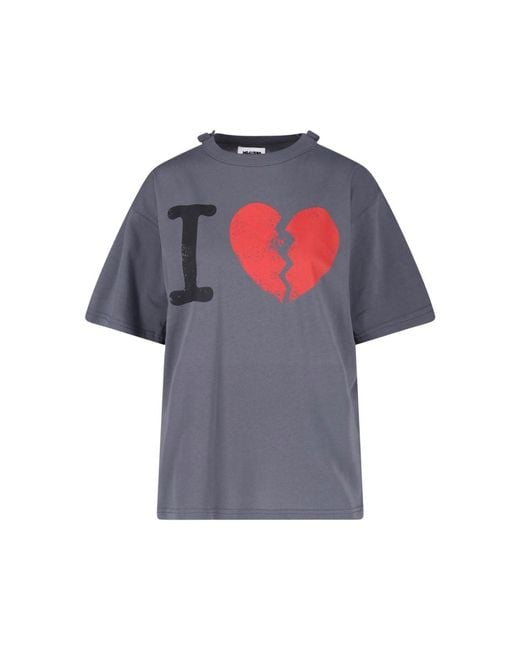 Magliano Gray T-Shirt “I Suffer”