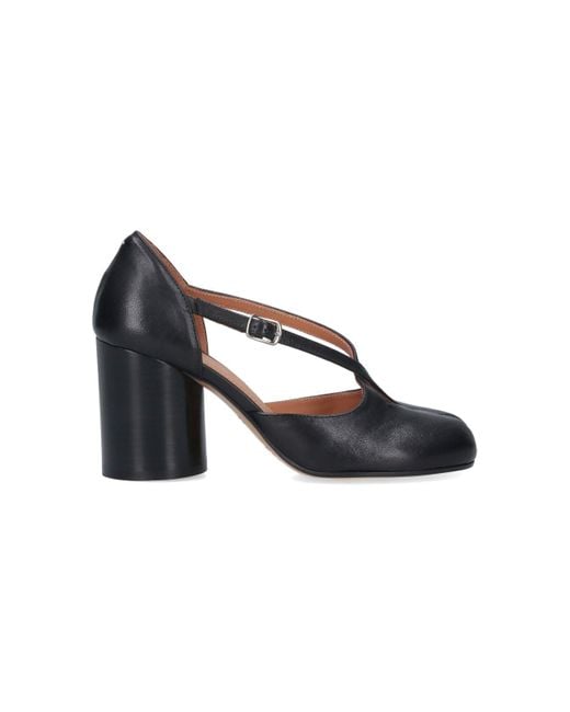 Maison Margiela Black Tabi' Pumps Sandals