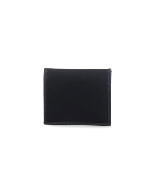 Prada Black Bifold Logo Wallet for men