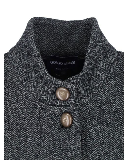 Giorgio Armani Black Button Jacket "New Normal"