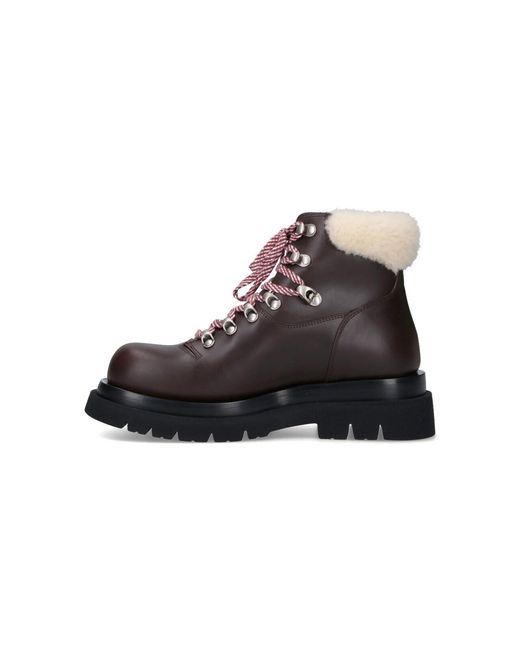 Bottega Veneta Brown 'Lug' Ankle Boots for men
