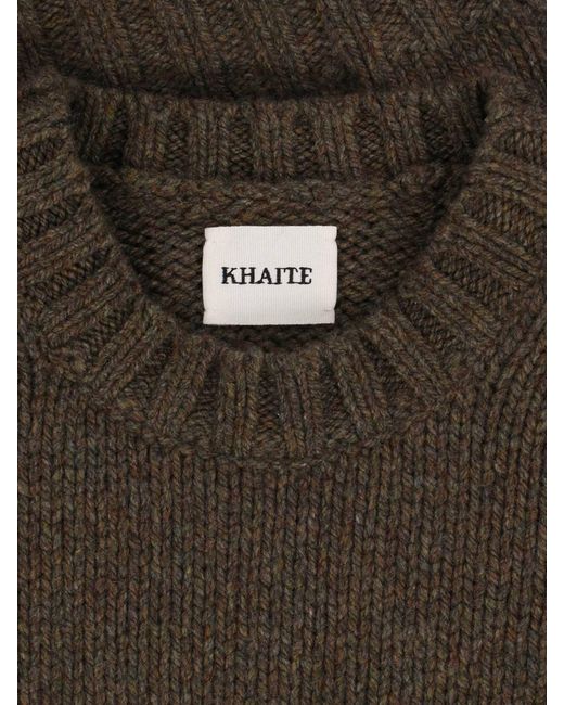 Khaite Brown Sweater "Gemma"