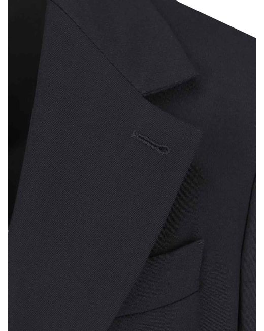 Hevò Black 'Molfetta' Single-Breasted Jacket for men