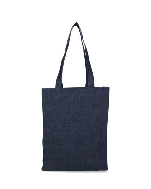 Borsa Tote "Laure" di A.P.C. in Blue