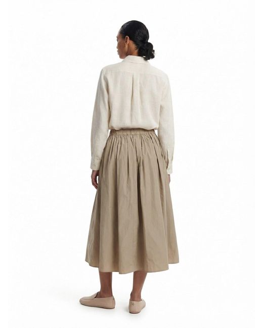 Max Mara White Linen Shirt "Falasco"