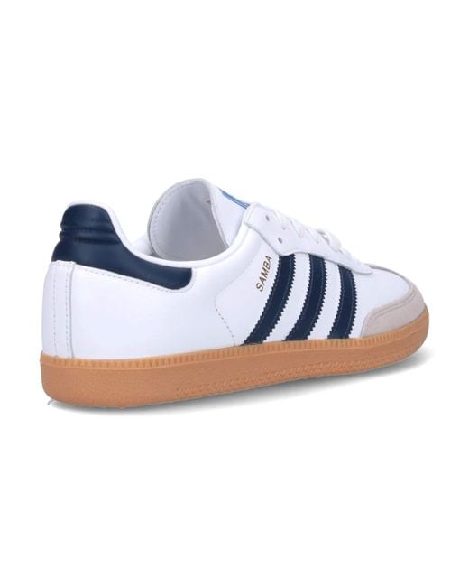 Adidas Blue 'samba Og' Sneakers for men