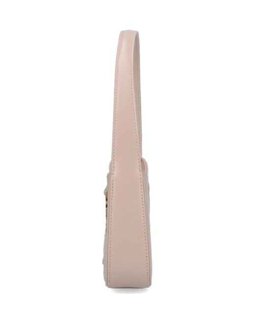 Saint Laurent White 'La 5 A 7' Mini Shoulder Bag