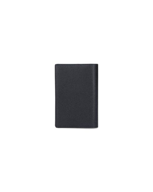 Balenciaga Black Calf Leather Mini Wallet For for men