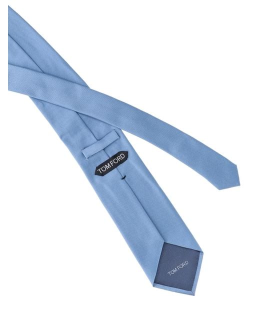 Tom Ford Blue Silk Tie for men
