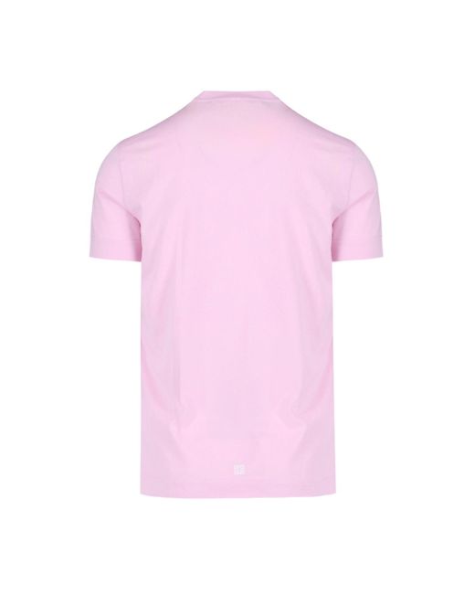 T-Shirt Logo di Givenchy in Pink da Uomo
