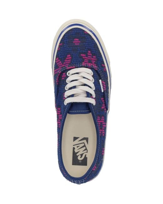 Vans Blue Lx Authentic 44 Sneakers
